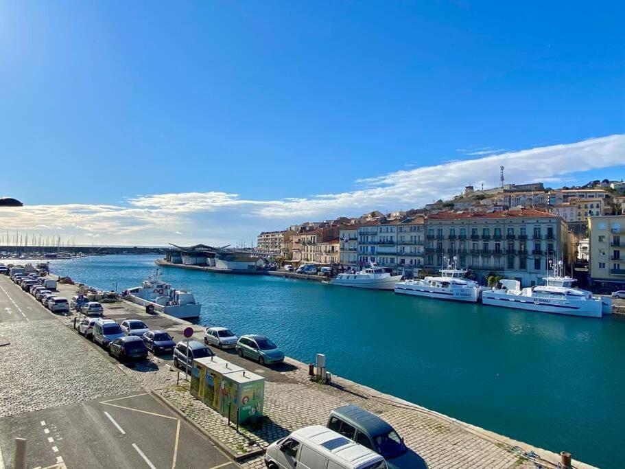 "Georgio" Grand Appartement Traversant Avec Vue Canal Et Parking Сет Екстериор снимка